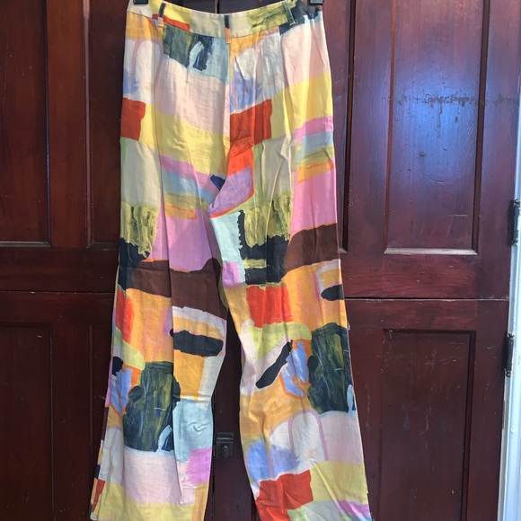 Gorman x Mangkaja Linen Colorful Artist Pants - Picture 4 of 8